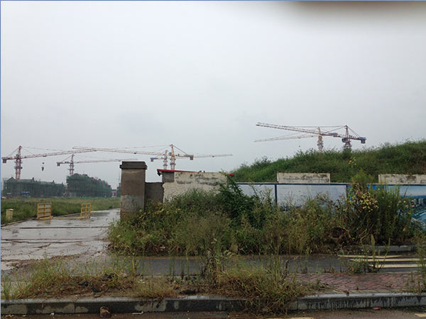長(zhǎng)興雨潤(rùn)星雨華府塔吊租賃案例